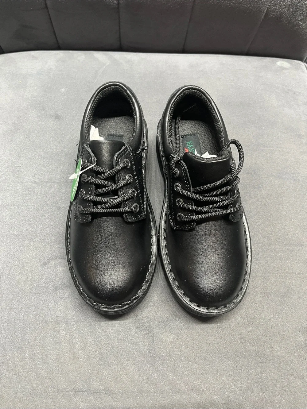 Eastland Kids Black Lace-Up Dress Shoes
